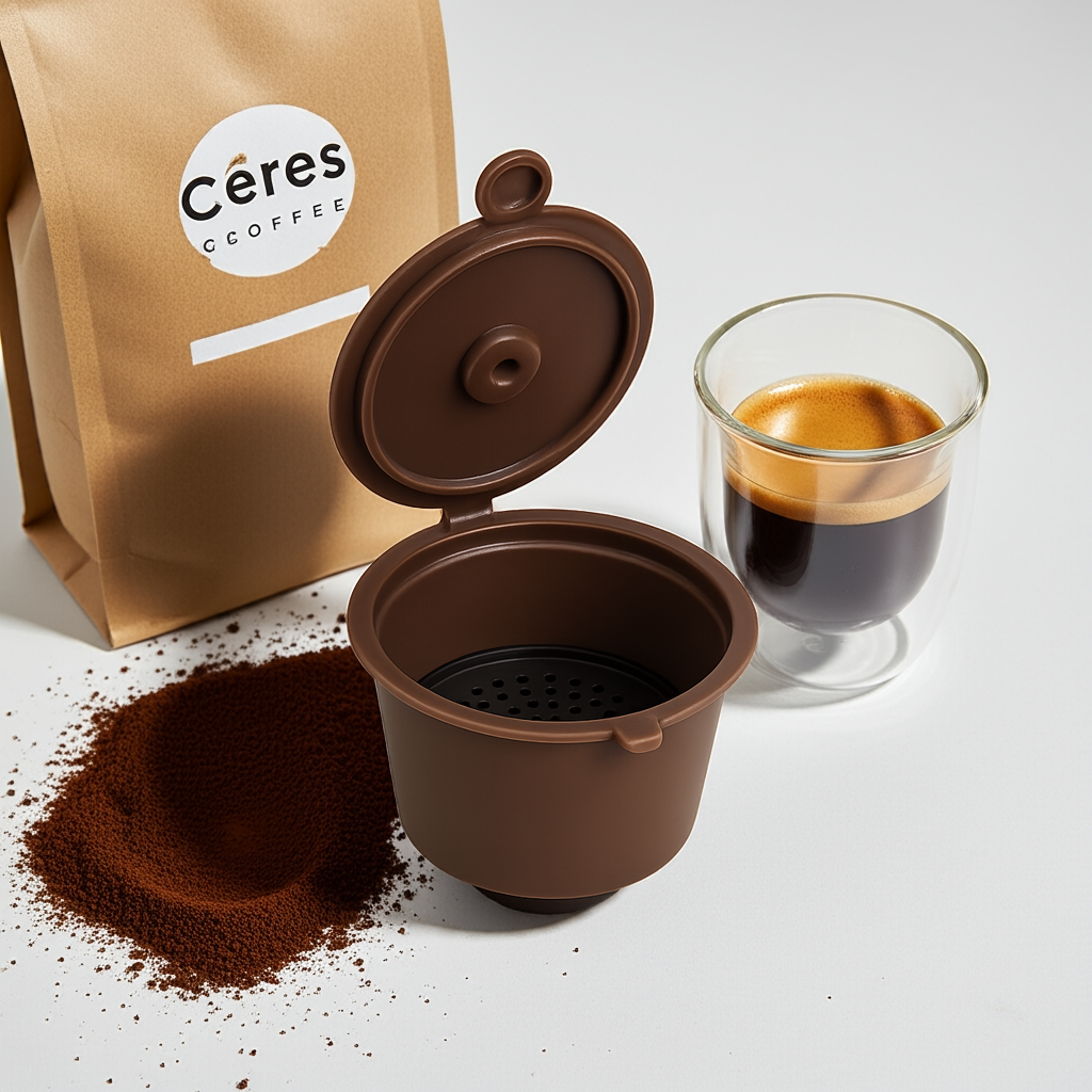 Cápsula Reutilizable compatible Dolce Gusto – Versión Plástico - Ceres Coffee