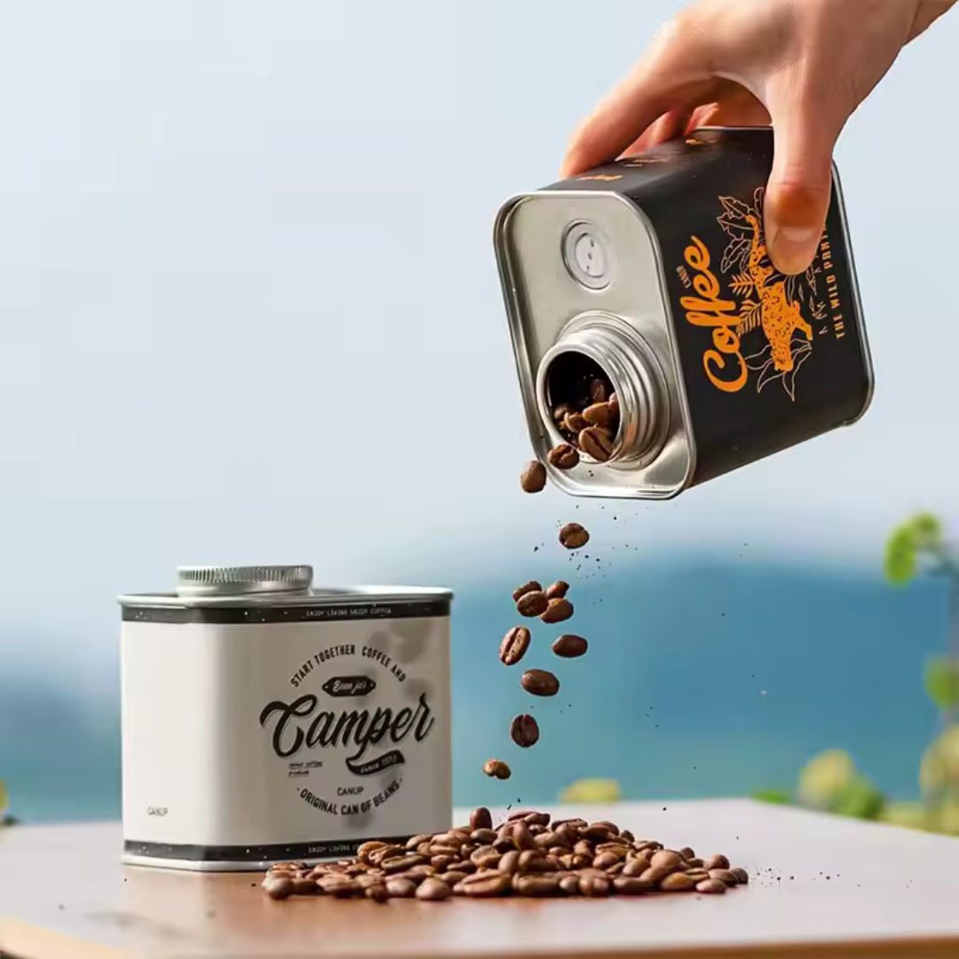 Lata Camper retro para café – Guarda frescura con actitud - Ceres Coffee