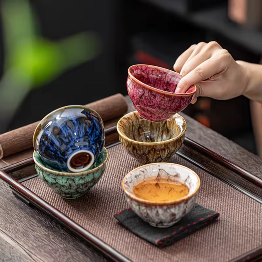 Juego de tazas para té – Set de 5 unidades - Ceres Coffee