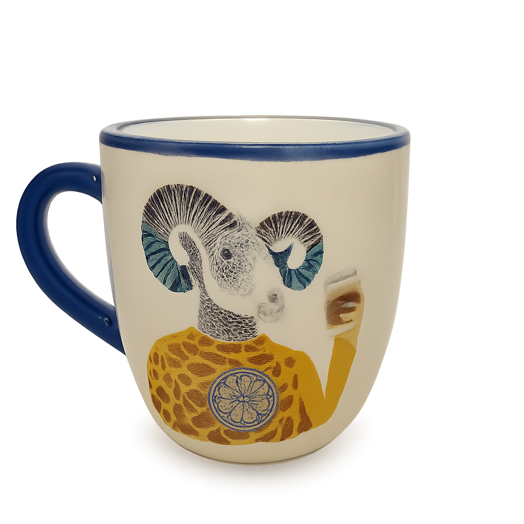 Taza Cerámica Talaverana Ceres Coffee