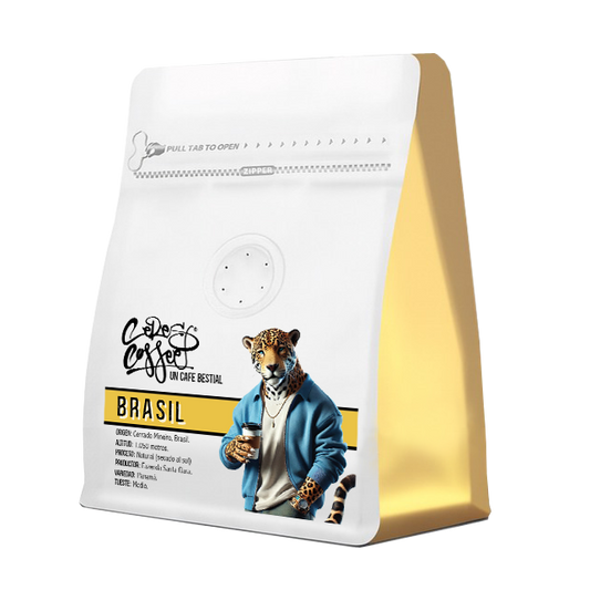 Café de Especialidad Brasil Tatu 17/18 · Natural · Red Bourbon (84,25 SCA)