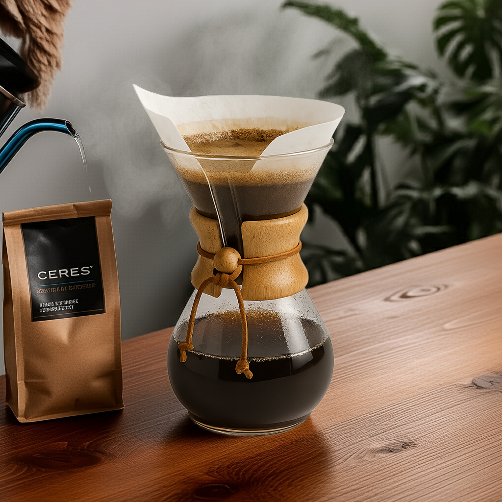 Cafetera Chemex – Diseño, claridad y ritual - Ceres Coffee
