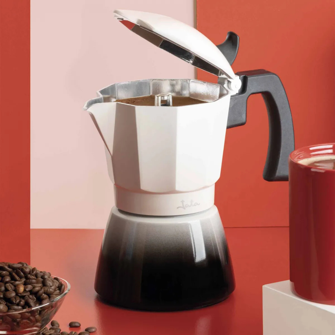 Cafetera Italiana Jata 9 Tazas – Tradición con compatibilidad total - Ceres Coffee