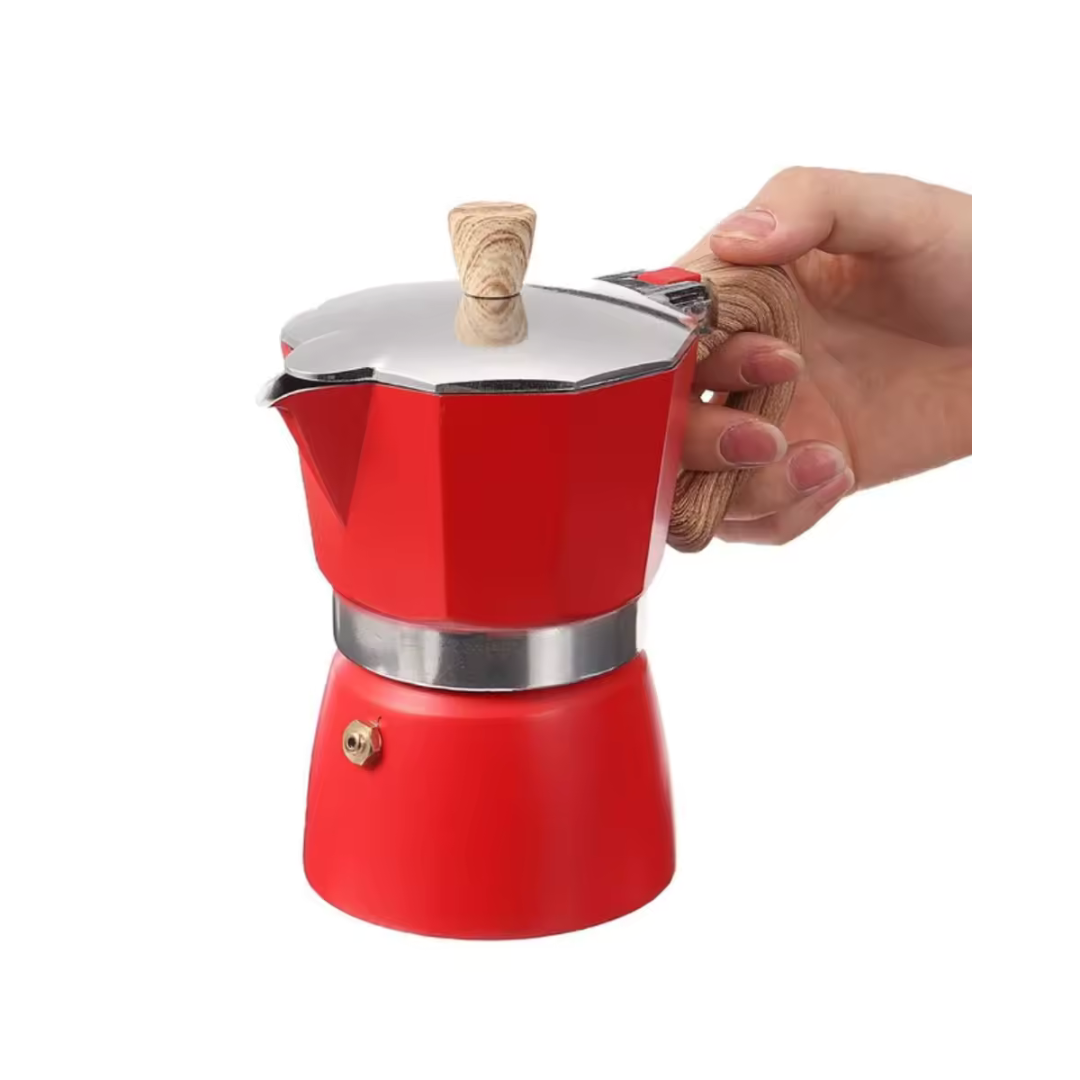 Cafetera Italiana/Moka Octogonal con válvula - Ceres Coffee
