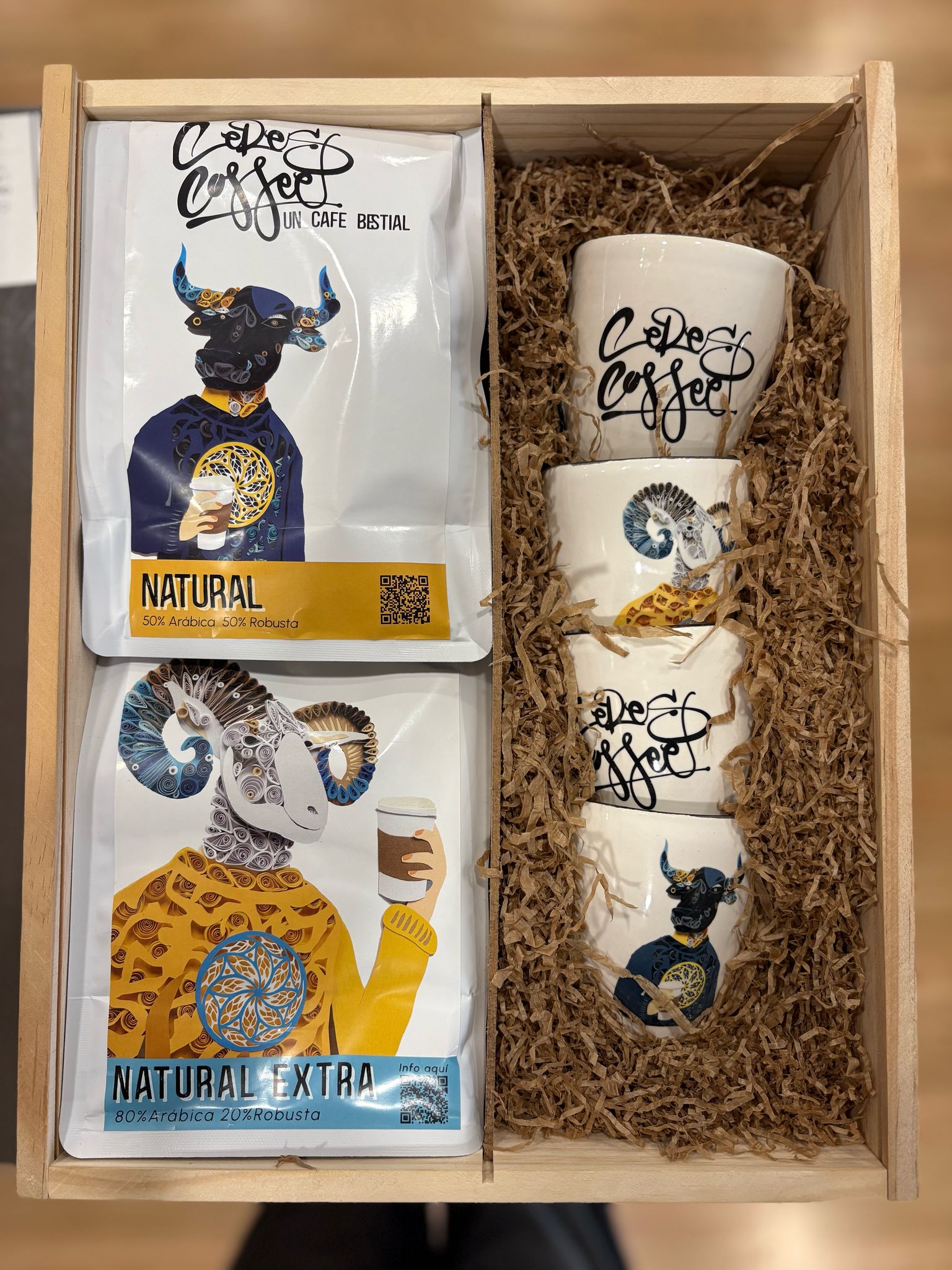Pack Cerámico Ceres Coffe - Primera Edición - Ceres Coffee