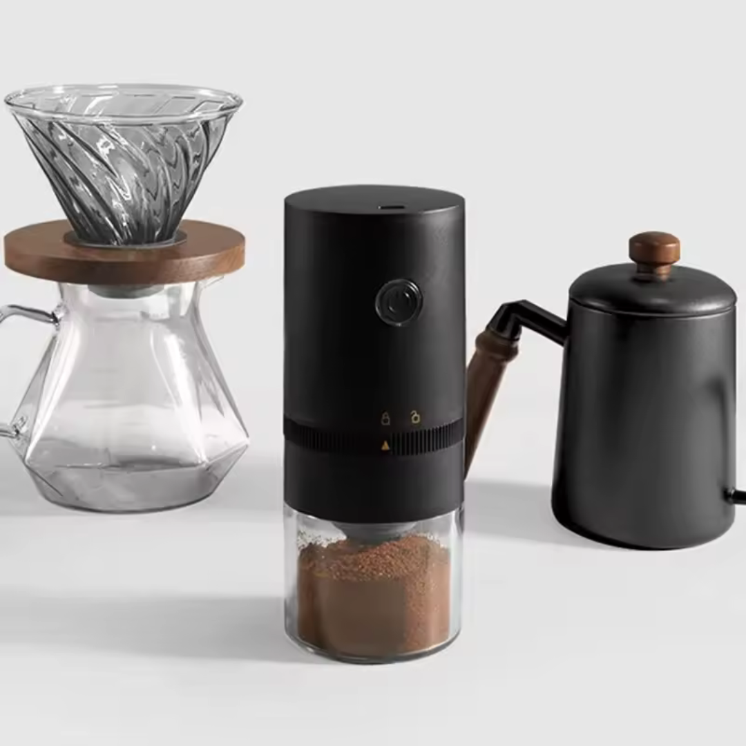Molinillo de café eléctrico portátil – Molienda precisa en cualquier lugar - Ceres Coffee