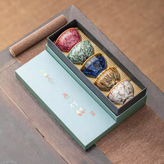 Juego de tazas para té – Set de 5 unidades - Ceres Coffee