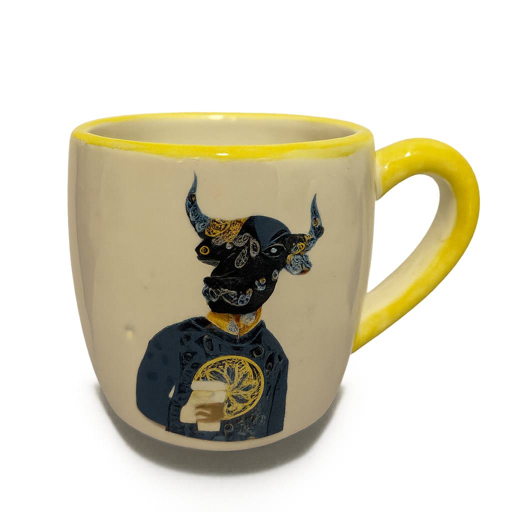Taza Cerámica Talaverana Ceres Coffee